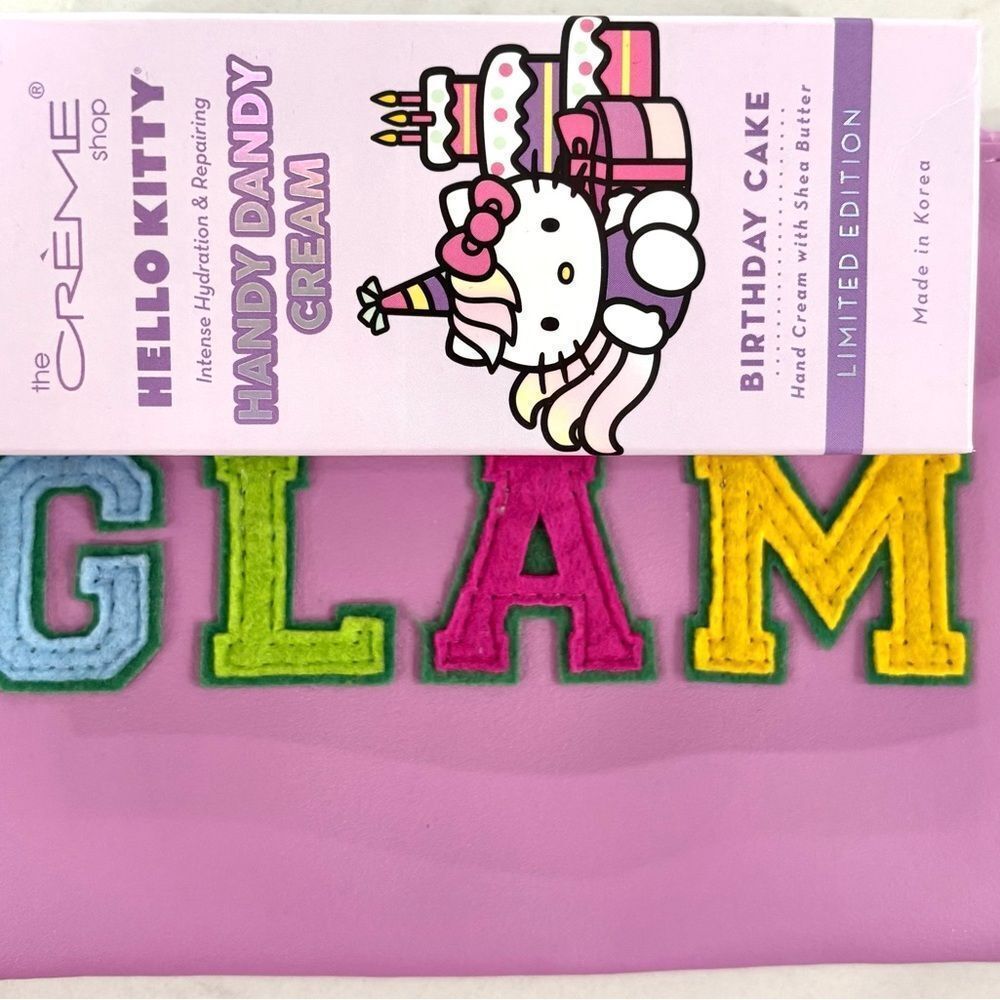 GLAM PACKET!! Hello Kitty Birthday Cake Hand Cream
